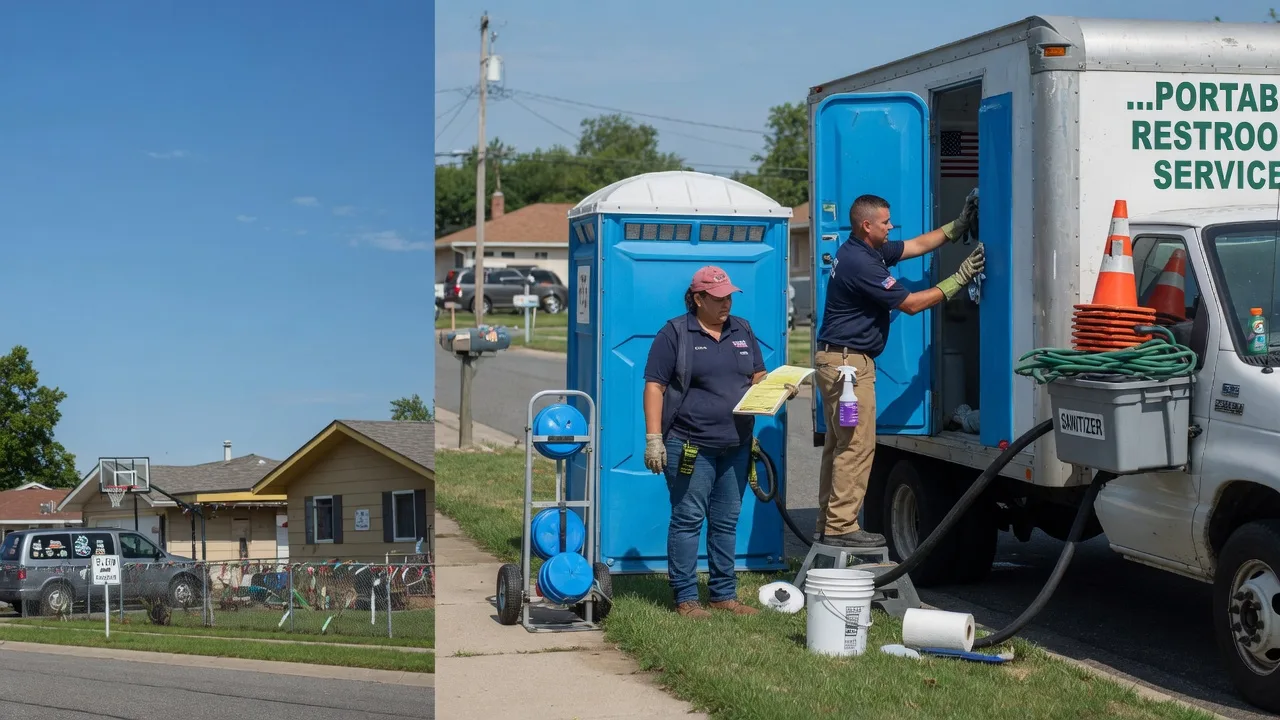 Portable Toilet Rental in Dixon, IL near me